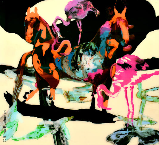 T-paita Elina Ruohosen teoksella Suurpääomat