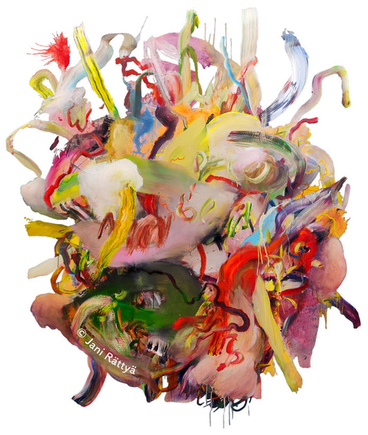 T-paita Jani Rättyän teoksella Collector