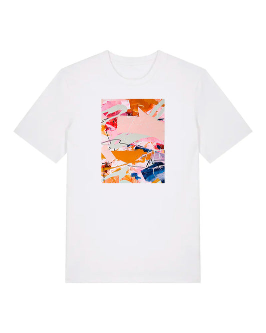 T-paita Lotta Sirénin teoksella Worlds collide