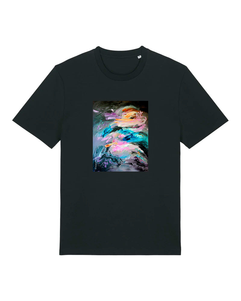 T-paita Susanna Poméllin teoksella This is where I heal my hurt