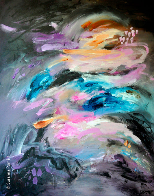 T-paita Susanna Poméllin teoksella This is where I heal my hurt