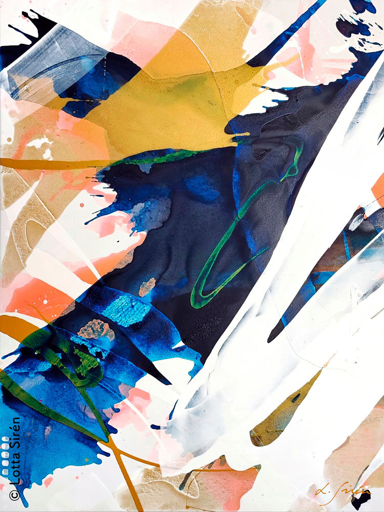 T-paita Lotta Sirénin teoksella Be brave