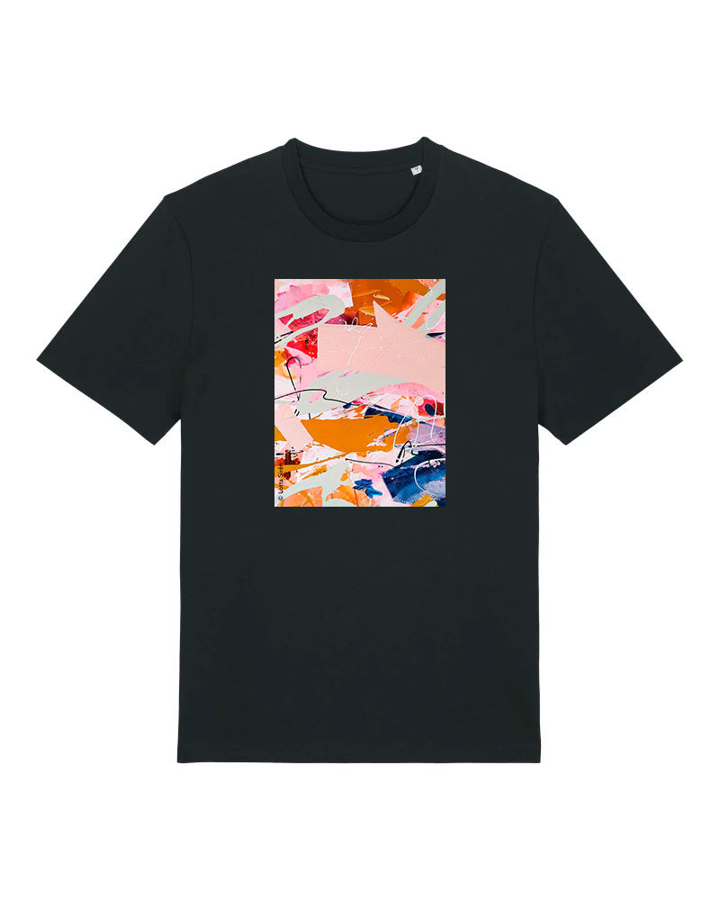 T-paita Lotta Sirénin teoksella Worlds collide