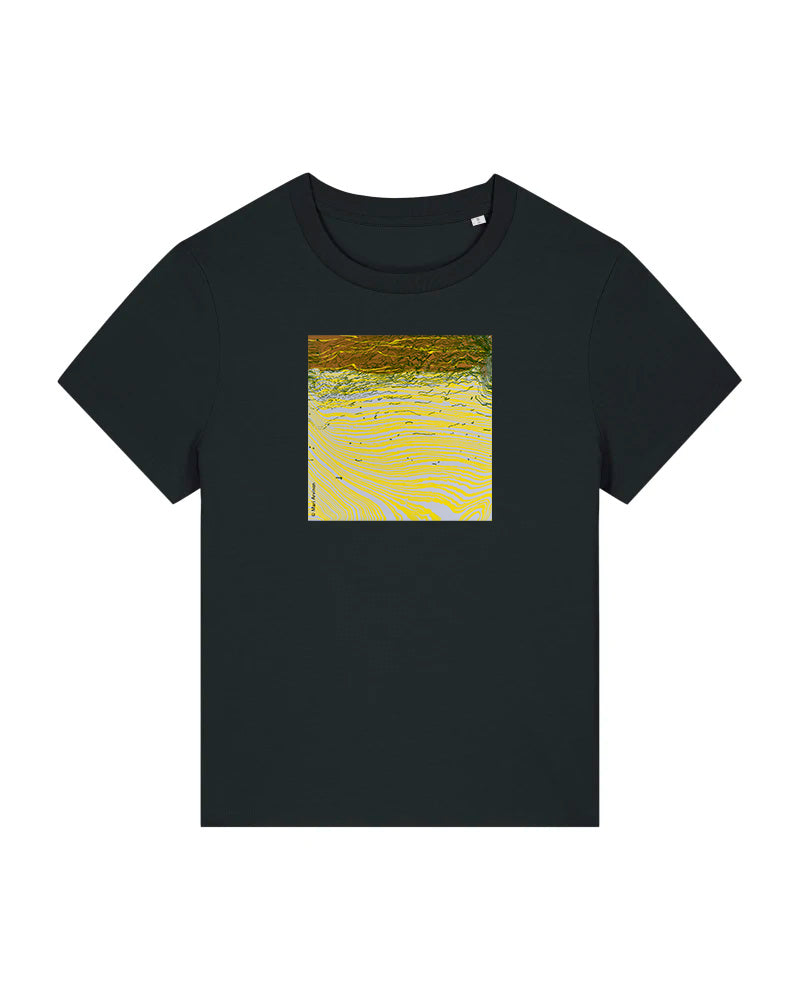 T-paita Mari Arvisen teoksella Valo saapuu