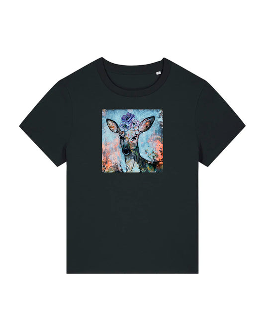 T-paita Milla Karppisen teoksella Kaipauksen syvin olemus