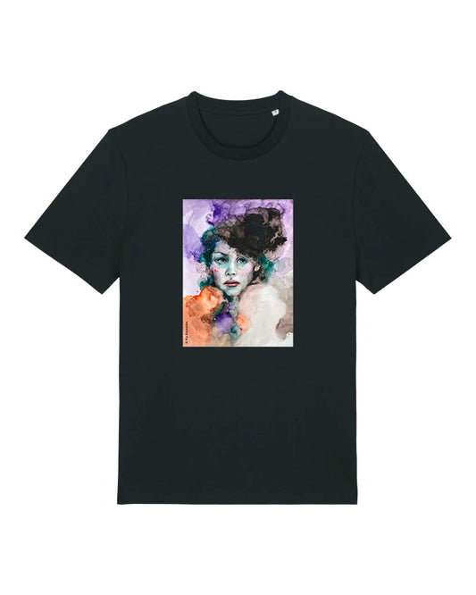 T-paita Ria Bäckströmin teoksella Patakuningatar