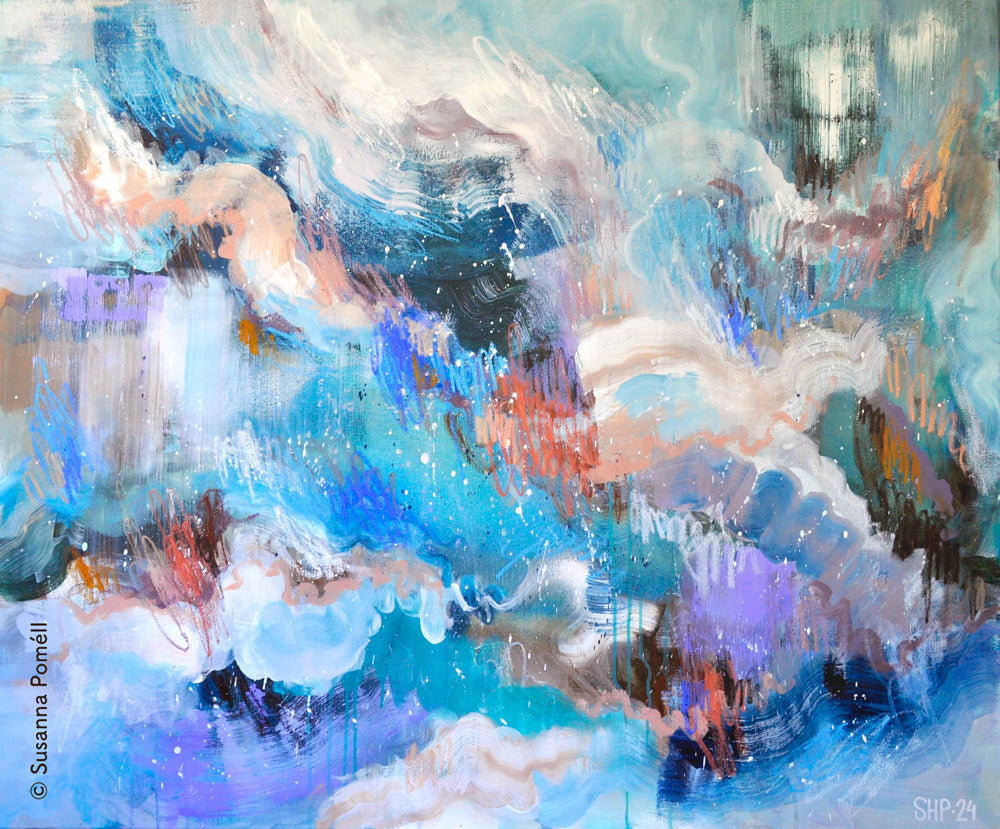 T-paita Susanna Poméllin teoksella In love with my future